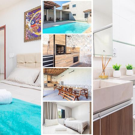 Refugio Tropical Casa De Praia Com Piscina Aquecida E 4 Suites E Garagem 3 Carros, 800 Mtrs Da Praia Internet 700 Mbps, Condominio Privado Com Pista De Skate , Quadra De Futevolei , Campos E Quadras De Futebol! Cabo Frio Ngoại thất bức ảnh