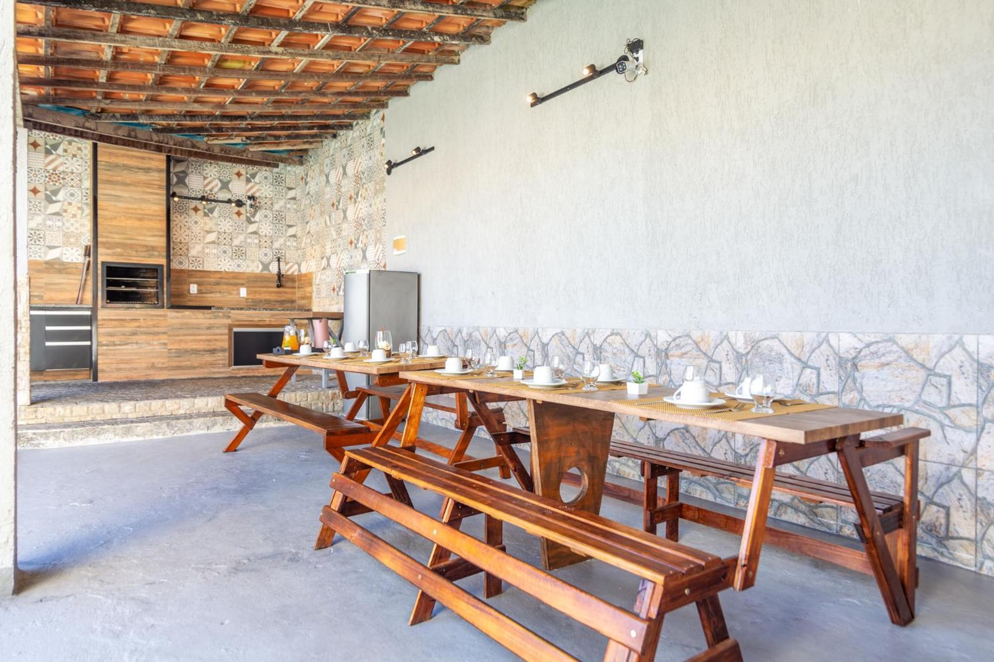 Refugio Tropical Casa De Praia Com Piscina Aquecida E 4 Suites E Garagem 3 Carros, 800 Mtrs Da Praia Internet 700 Mbps, Condominio Privado Com Pista De Skate , Quadra De Futevolei , Campos E Quadras De Futebol! Cabo Frio Ngoại thất bức ảnh