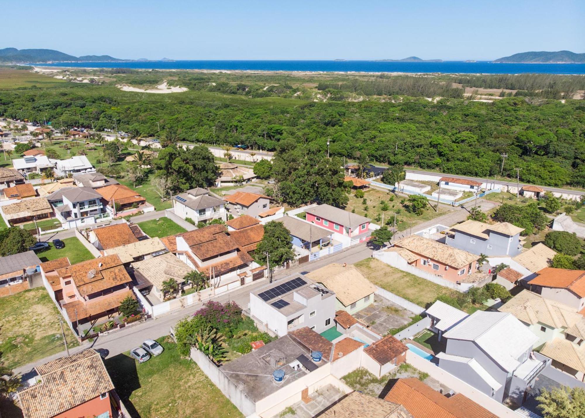 Refugio Tropical Casa De Praia Com Piscina Aquecida E 4 Suites E Garagem 3 Carros, 800 Mtrs Da Praia Internet 700 Mbps, Condominio Privado Com Pista De Skate , Quadra De Futevolei , Campos E Quadras De Futebol! Cabo Frio Ngoại thất bức ảnh